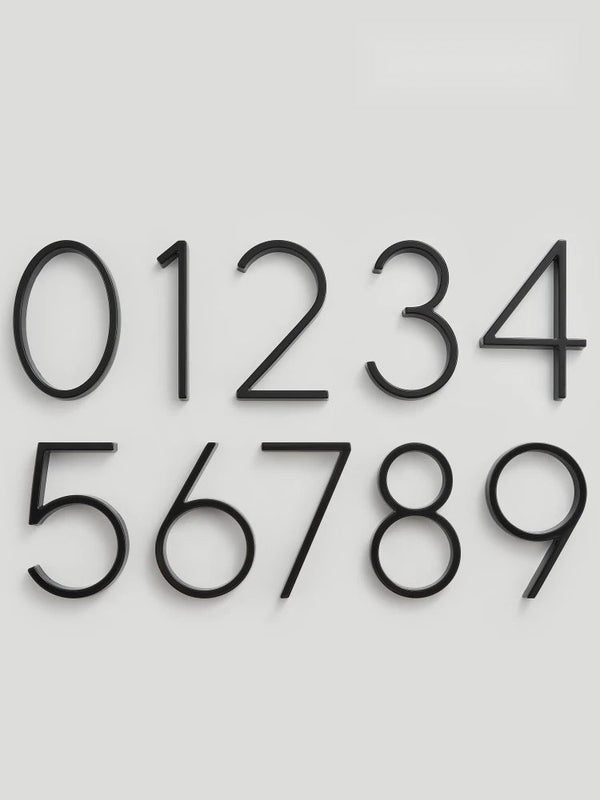 House Numbers & Letters