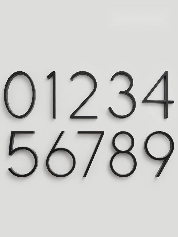 House Numbers & Letters