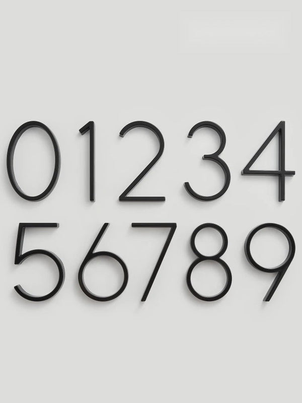 Newgate Floating House Numbers