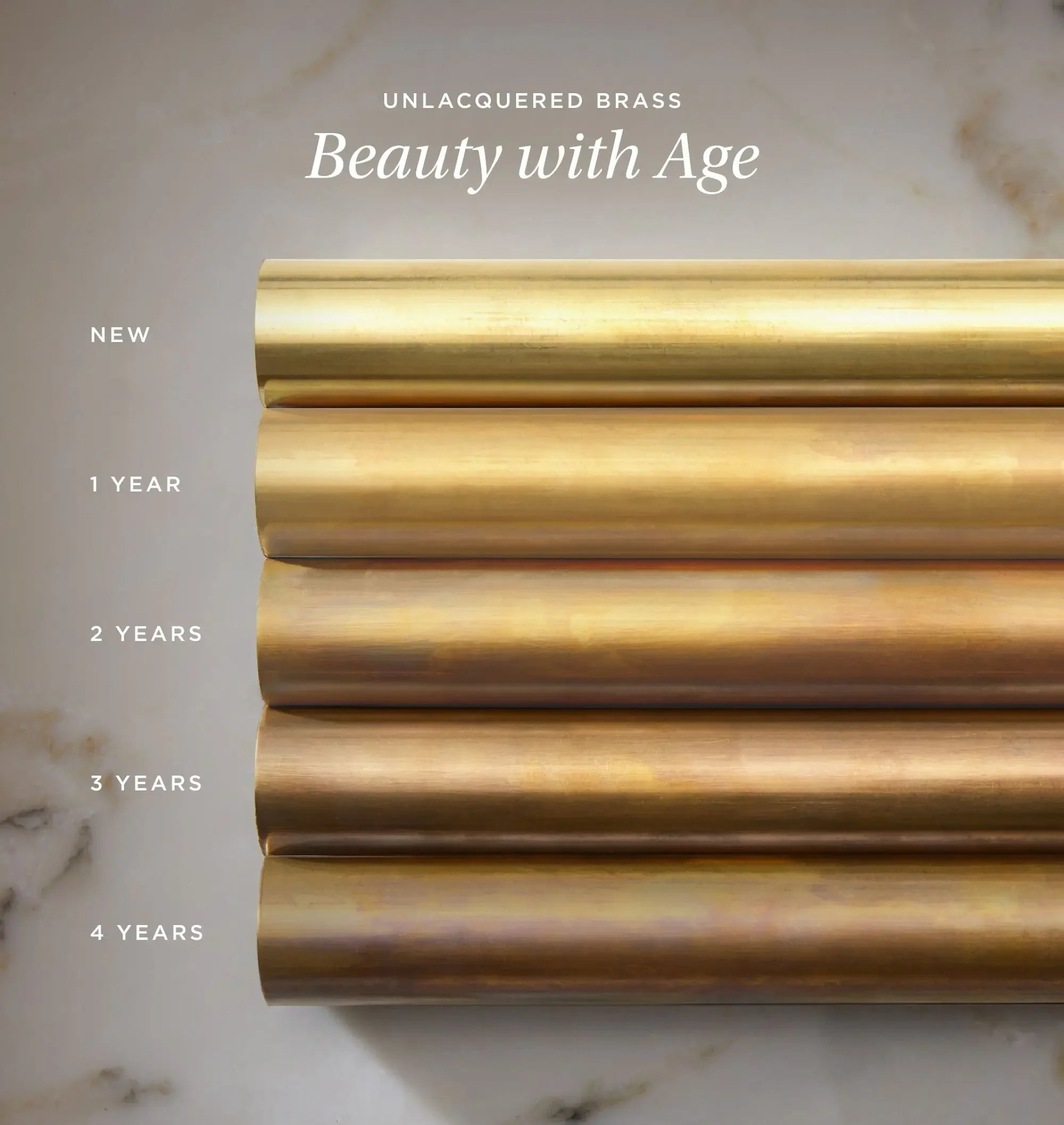 Beauty with age.
